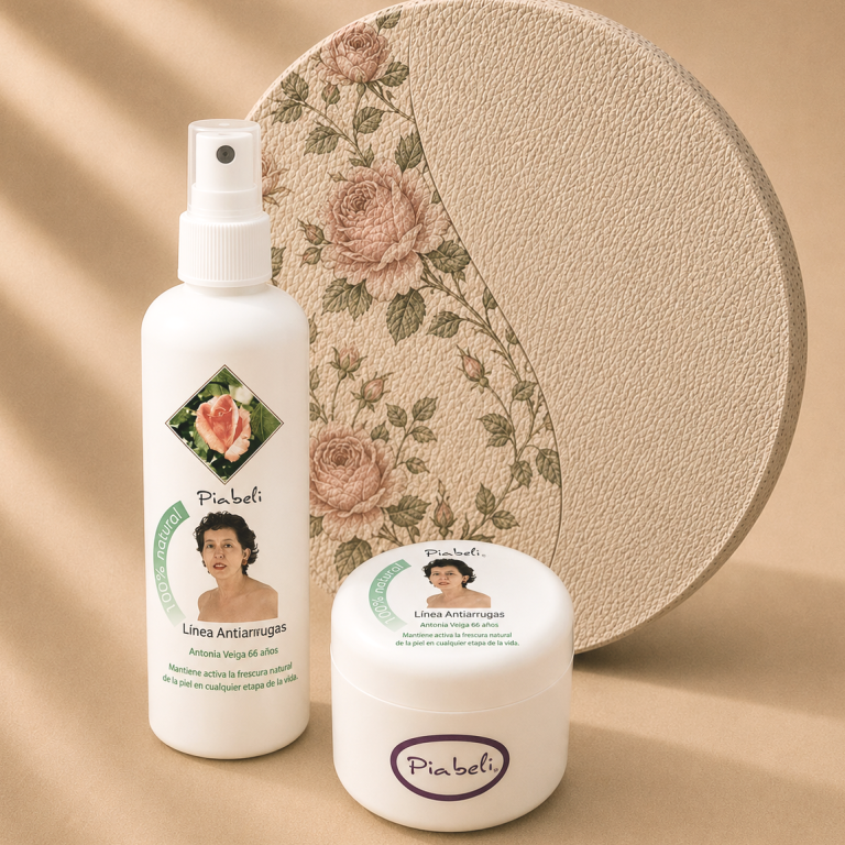 Línea Mantenimiento Piabeli Línea Mantenimiento Piabeli de cosmética natural artesanal